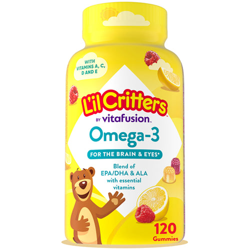 🧸 Omega 3 Gummies para Niños L’il Critters – 120 Gomitas