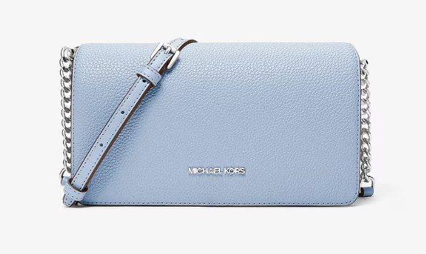 👜 Cartera Michael Kors Jet Set Travel Crossbody – Cuero Granulado