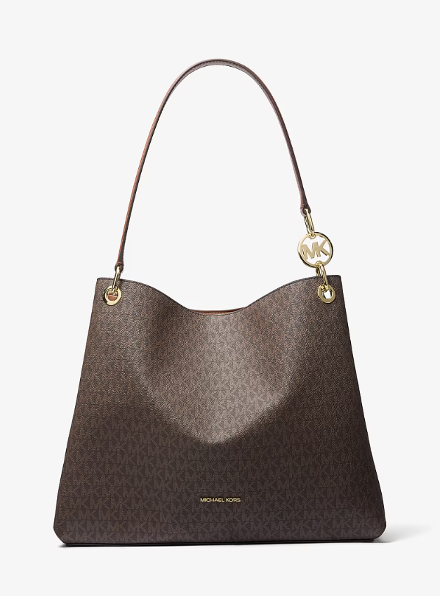 👜 Cartera Michael Kors Christina Large – Logo Signature