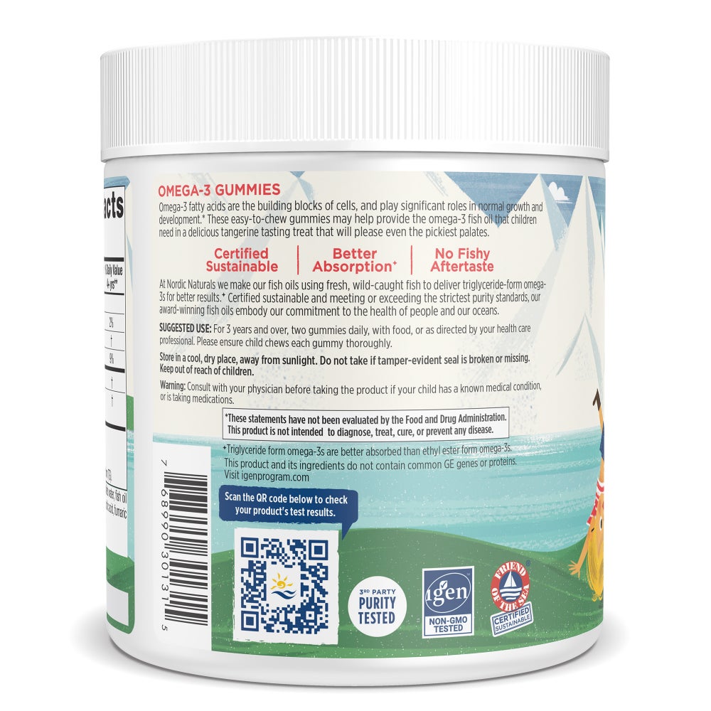 🧸 Nordic Naturals Omega 3 Gummies for Kids 3