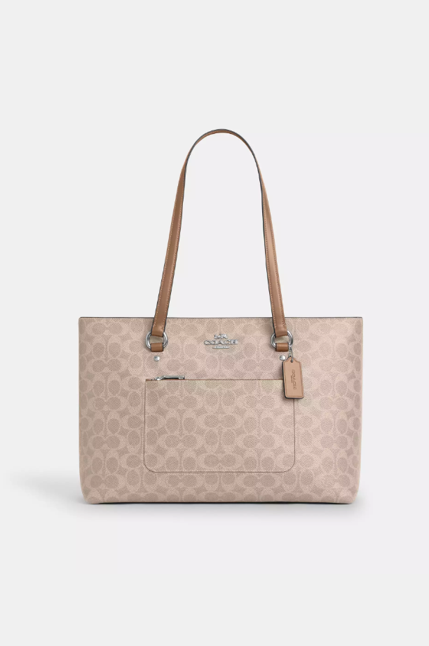 👜 Coach Station Tote Signature Bag – Classic Spacious Style 1