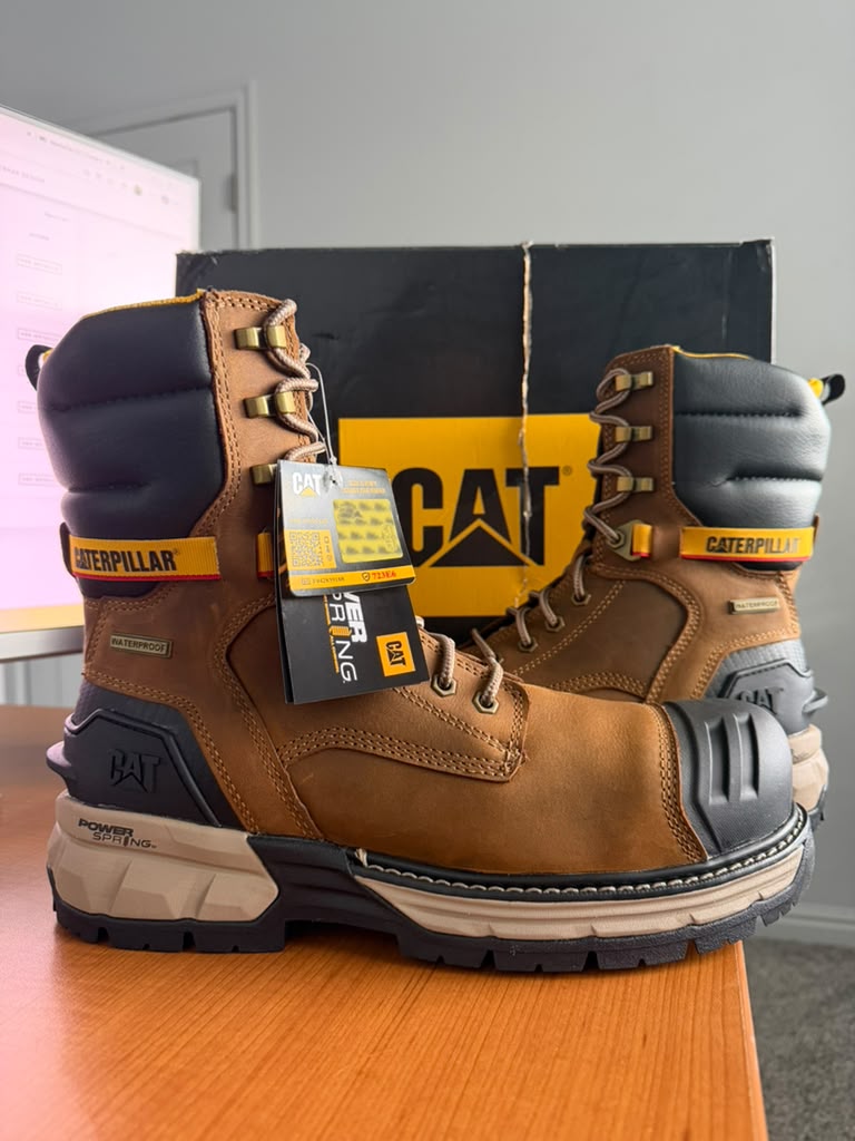 Men's Excavator ft Power Spring™ Technology 8" Waterproof Composite Toe Work Boot