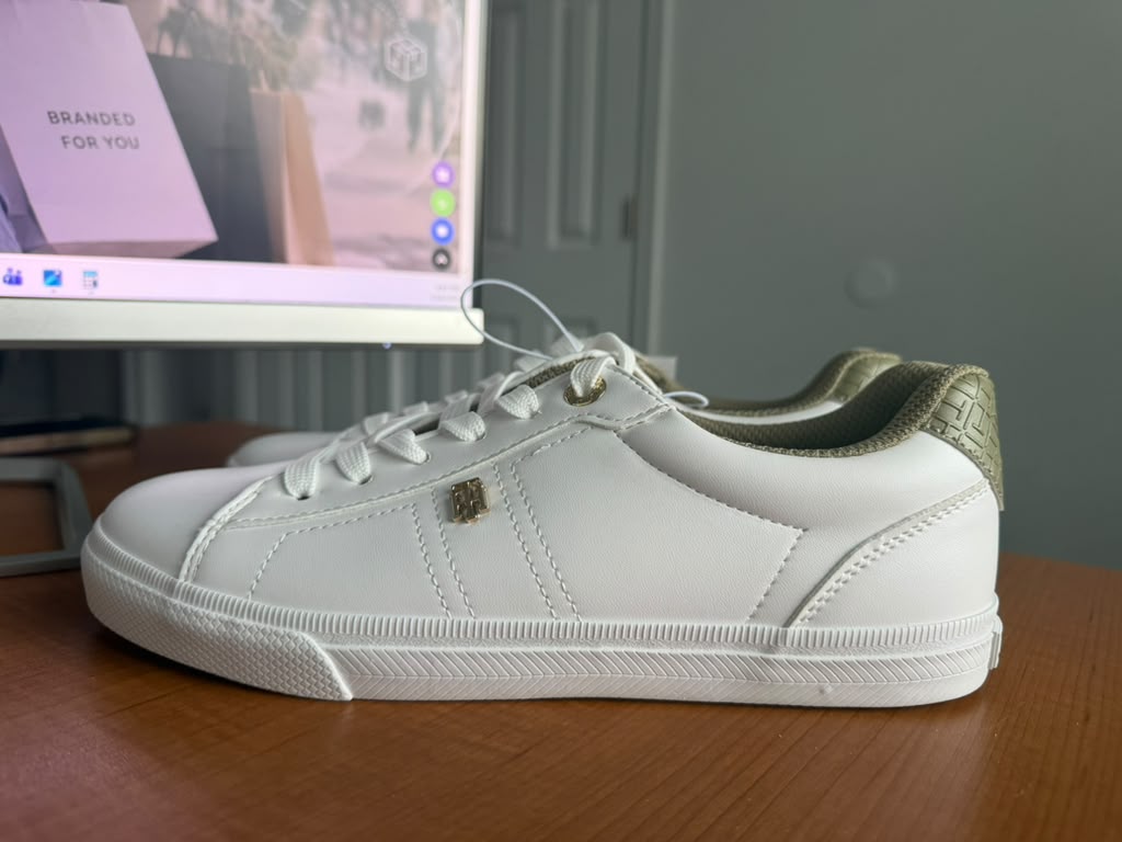 ZAPATILLA TOMMY HILFIGER COLOR BLANCO TALLA 8