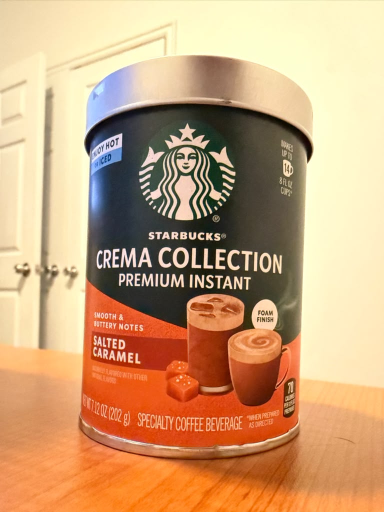 CREMA COLLECTION PREMIUM INSTANT SALTED CARAMEL - 202g