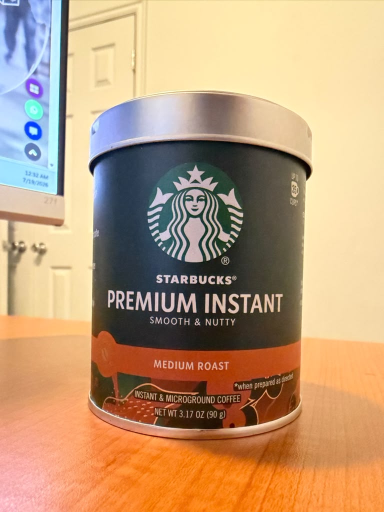 PREMIUM INSTANT SMOOTH & NUTTY MEDIUM ROAST - 90g