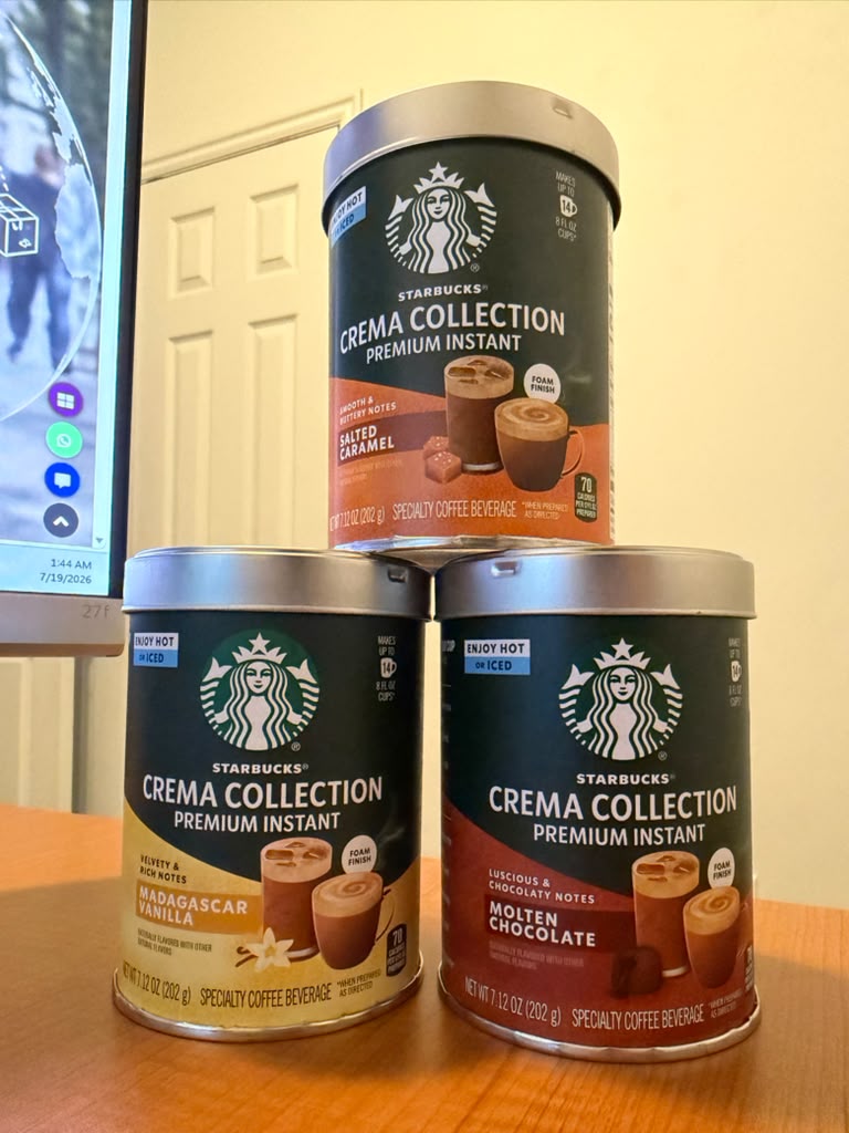 CREMA COLLECTION PREMIUM INSTANT SALTED CARAMEL - 202g
CREMA COLLECTION PREMIUM INSTANT MADAGASCAR VANILLA - 202g
CREMA COLLECTION PREMIUM INSTANT MOLTEN CHOCOLATE - 202g