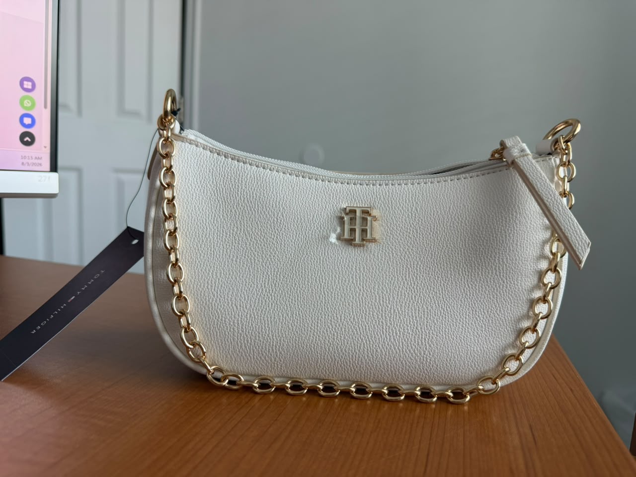 CARTERA BLANCA TOMMY HILFIGER DAHLIA II