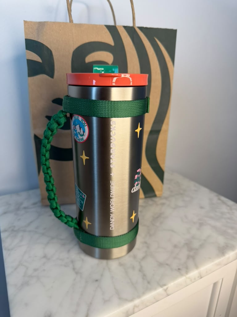 Stainless Steel "Adventure" Tumbler - 20 oz capacity