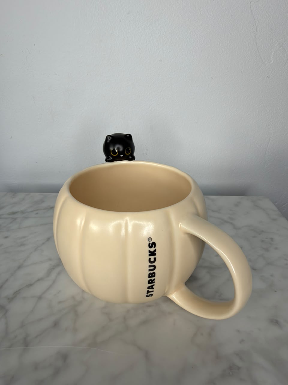 Black Cat Ceramic Mug - 12 oz